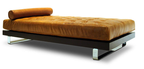 Ryland Leather Ottoman